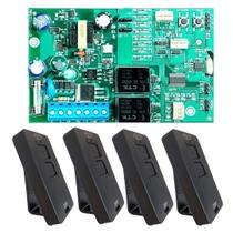 Central Comando Ppa Agility Legero Encoder Portão Garagem 4 Controles