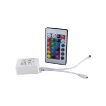 Central Controladora 12V RGB C/ Controle P/ 5 Metros