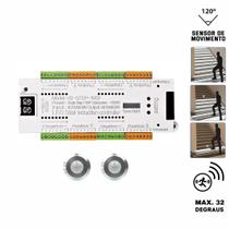 Central Controladora Escada 32 Degraus Sensor De Presença 12V 24V
