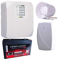 Central De Alarme AL4 Max Sensor De Vibração Sirene Bateria 12v Central De Alarme AL4 Max Sensor De Vibração Sirene Bateria 12v