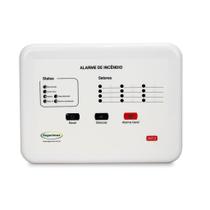 Central De Alarme De Incêndio 24V/12 Setores Central De Alarme De Incêndio 24V/12 Setores