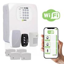 Central De Alarme Módulo Wifi Sensor S/Fio Digital Sensor Rf Central De Alarme Módulo Wifi Sensor S/Fio Digital Sensor Rf