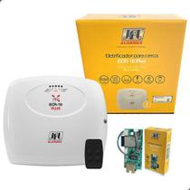 Central De Cerca Elétrica Ecr-18 Plus + Me-05wb Ethernet App Cor Branco
