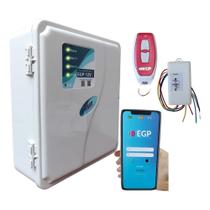 Central De Choque Com Módulo Wifi e controle À Distância Branco