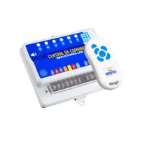 Central De Comando 6A Para Refletor Led Piscina Brustec Rgb 12v com timer