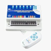 Central de Comando com Timer 6A 72W Brustec Central de Comando com Timer 6A 72W Brustec