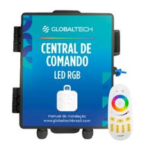 Central de Comando Leds PISCINA RGB Colorido 3 Zonas 10A/120W