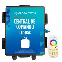 Central de Comando Leds PISCINA RGB Colorido 3 Zonas 15A/180W