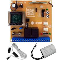Central de Comando Motor Placa P2000 Compatível Peccinin Capacitor 25UF 127V Sensor Fim de Curso Deslizante