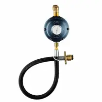 Central De Gás 1 P45 50 CM + Regulador Aliança 7 Kg/h Azul