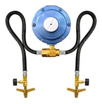 Central De Gás Glp Para 2 Botijões P13 Regulador 7kg Central De Gás Glp Para 2 Botijões P13 Regulador 7kg