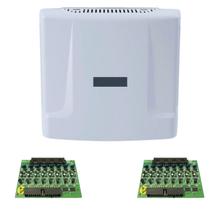 Central De Interfonia Interfone Comunicação Condominial Intelbras Comunic 16 e 2 Placas de 8 Ramais