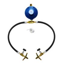 Central Gás 50 cm Regulador Aliança 7kg Para 2 P13 - Montado Central Gás 50 cm Regulador Aliança 7kg Para 2 P13 - Montado