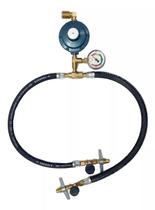 Central Gás Glp P/ 2 Botijões P13 Regulador 7kg Saída 1/2 com manometro Central Gás Glp P/ 2 Botijões P13 Regulador 7kg Saída 1/2 com manometro
