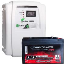 Central Iluminação Emergência Eco Luz 20 + Bateria 12v 7ah Central Iluminação Emergência Eco Luz 20 + Bateria 12v 7ah