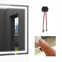 Central Interruptor Touch Dimmer Espelho Fita LED 12V 3A