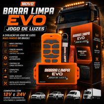 Central Jogo de Luzes Novo Barra Limpa Evo Zendel para Pisca Farol Alternado 12V24V Automotivo Central Jogo de Luzes Novo Barra Limpa Evo Zendel para Pisca Farol Alternado 12V24V Automotivo