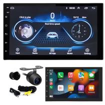 Central Mp5 Multimidia Android Auto + Carplay Sem Fio E Câmera De Ré