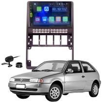 Central Mp5 Vision Android Auto Carplay Via Cabo + Moldura e Camera De Ré