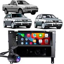 Central Multimidia 1 Din Gol Parati Saveiro G3 2000-2005 + Câmera de ré