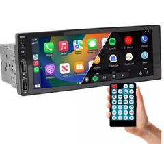 Central Multimídia 1 Din Mp6 Android Auto & Carplay Touch Central Multimídia 1 Din Mp6 Android Auto & Carplay Touch