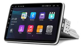 Central Multimidia 10 Polega Rotativa Android Carplay 1 Din - E-TECH