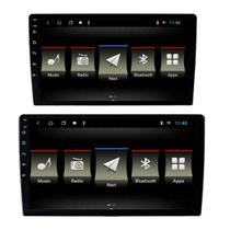 Central Multimídia 2 Din 9 polegadas Android 10 MP5 com Espelhamento Android e iOS Bluetooth USB FM JR8