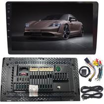 Central Multimídia 2 Din 9 polegadas Android 8.1 MP5 HT-9122 H-Tech com Espelhamento Android e iOS Bluetooth USB FM