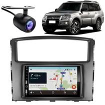 Central Multimídia 2 Din Carplay Android Mitsubishi Pajero Full Moldura + Câmera PT