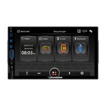 Central Multimídia 2 Din MP5 7" Full Touch Bluetooth Micro SD AUX USB RS-506BR Plus - Roadstar