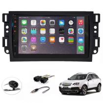 Central Multimídia 2 Din Mp5 Captiva 2008/15 Câmera Moldura Tela Preto Central Multimídia 2 Din Mp5 Captiva 2008/15 Câmera Moldura Tela Preto