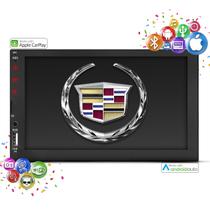 Central Multimidia 2 Din Mp5 Carplay Android Auto Wifi Cadillac