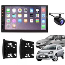 Central Multimídia 2 Din Mp5 F250 Câmera Moldura Tela