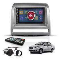 Central Multimídia 2 Din Mp5 Fiat Palio Siena Câmera Moldura Central Multimídia 2 Din Mp5 Fiat Palio Siena Câmera Moldura