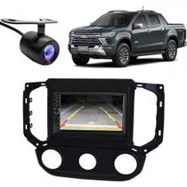 Central Multimídia 2 Din Mp5 GM S10 Câmera Moldura BP Central Multimídia 2 Din Mp5 GM S10 Câmera Moldura BP