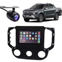 Central Multimídia 2 Din Mp5 GM S10 Câmera Moldura Tela BP