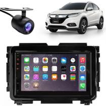 Central Multimídia 2 Din Mp5 Honda HRV Câmera Moldura Tela BP