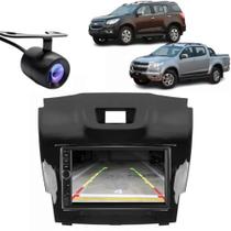 Central Multimídia 2 Din Mp5 Trailblazer Câmera Moldura BP