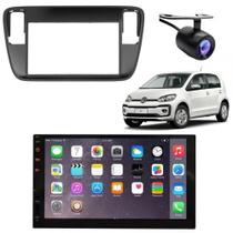 Central Multimídia 2 Din Mp5 Up Câmera Moldura Tela
