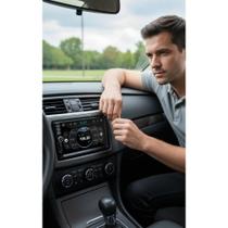 Central Multimídia 2DIN 7" Espelhamento USB-C Bluetooth