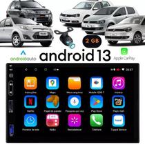 Central Multimidia 2gb ram 32gb Carplay Android 2din 7p Wifi Gps Fox Polo Ecosport Fiesta - Duinb