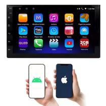 Central Multimidia 2gb ram 32gb memoria Carplay Android Auto Universal 2din 7p Wifi Gps
