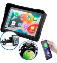Central Multimídia 5 Pol Moto, Carplay Android Auto, Ip67