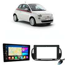 Central Multimidia 500 2010 2011 2012 2013 2014 2015 9 pol Carplay Android Auto chip 4g