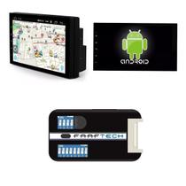 Central Multimídia 7 Pol 2 Din Android VWJetta Com Comandos De Volante Plug And Play Faaftech