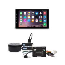 Central Multimídia 7 Polegadas 2 Din Jeep Com Comandos De Volante Plug And Play Faaftech