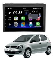 Central Multimidia 7 Polegadas 2gb 64gb Android 13 Carplay Android Auto + Molduras e Camera De Ré