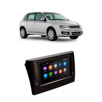 Central Multimídia 7 Polegadas MP5/BT 2Din - Faaftech + Moldura Preta 7 Polegadas Stilo - Expex