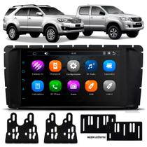 Central Multimídia 7 Polegadas MP5/BT CarPlay Android Auto + Moldura Preta Hilux 2012 a 2016 - AP668 Central Multimídia 7 Polegadas MP5/BT CarPlay Android Auto + Moldura Preta Hilux 2012 a 2016 - AP668