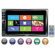 Central Multimídia 7 Polegadas MP5 Espelhamento Android/Iphone